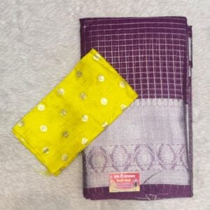 CHECKS SAREE CK844