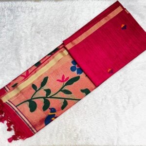 MUGA SILK PAITHANI SAREE JN545