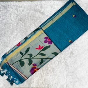 MUGA SILK PAITHANI SAREE JN545