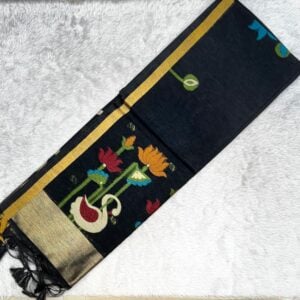 MUGA SILK PAITHANI SAREE ED823