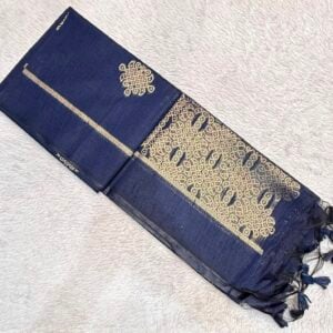 MUGA MAHESHWARI SAREE KM587