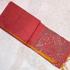 PREMIUM KATHA WORK SAREE KT257