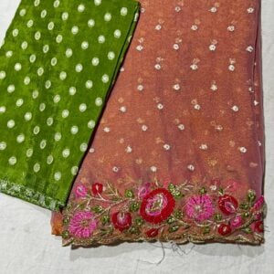 Alternative view of PARTY WEAR DESIGNER SAREE P258