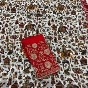 PARTY WEAR SAREE LA54