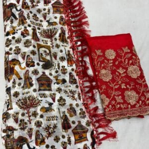 Alternative view of PARTY WEAR SAREE LA54