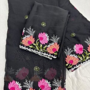 Party wear saree HA54