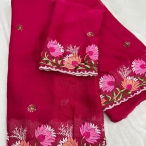 Party wear saree HA54