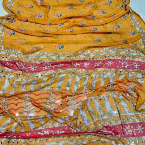 AAJARAK MIRROR SAREE SM52