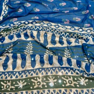 AAJARAK MIRROR SAREE SM52