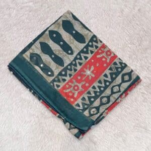 Alternative view of AAJARAK MIRROR SAREE SM52