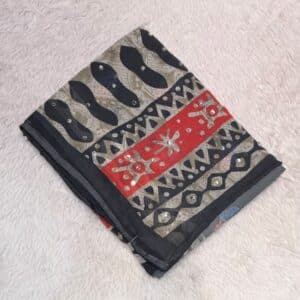Alternative view of AAJARAK MIRROR SAREE SM52