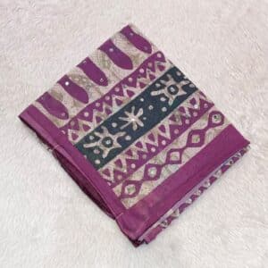 Alternative view of AAJARAK MIRROR SAREE SM52