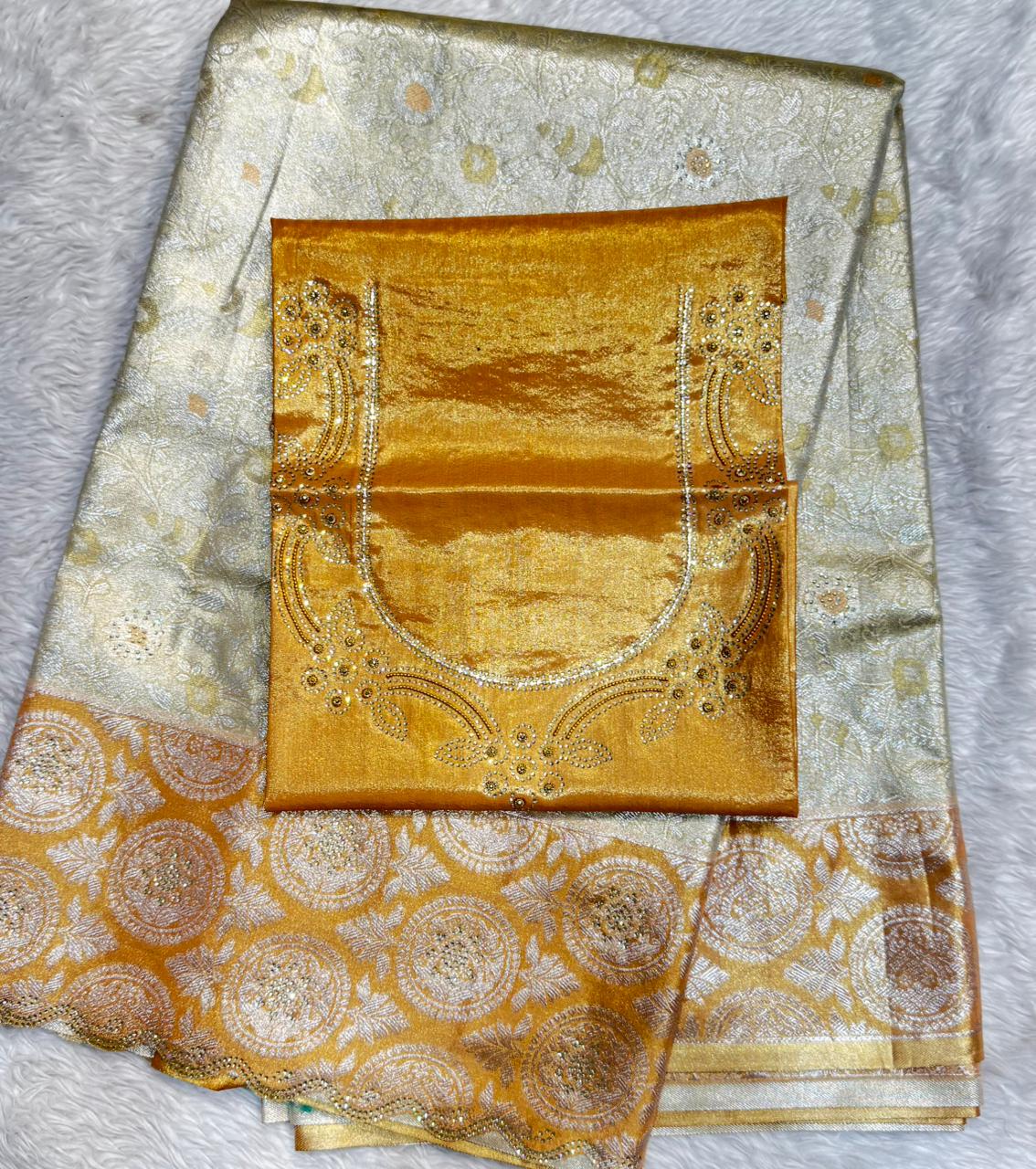 PREMIUM BANARASI SILK SAREE PS54