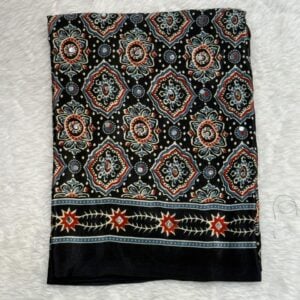 AJRAKH PRINT SAREE AP54