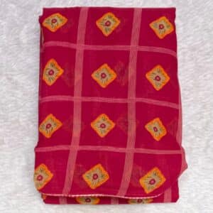 SYNTHETIC SAREE HB654