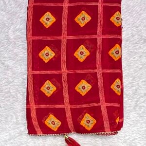 SYNTHETIC SAREE HB654