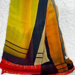 PRINTED  SAREE HG57