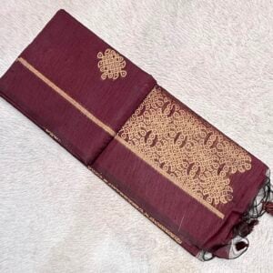 MUGA MAHESHWARI SAREE KM587