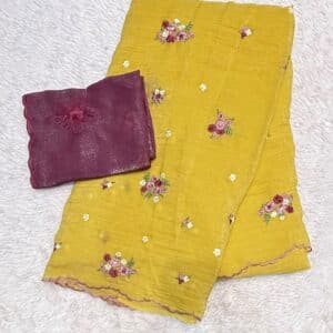 Alternative view of DESIGNER SAREE RD679