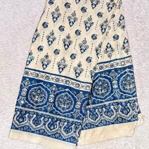 AJRAKH PRINT SAREE MJ55