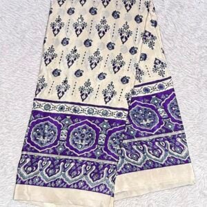 AJRAKH PRINT SAREE MJ55