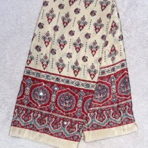AJRAKH PRINT SAREE MJ55