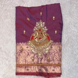 AARI WORK BLOUSE PIECE SK87
