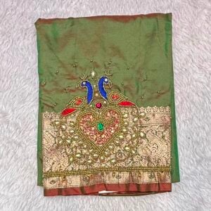 AARI WORK BLOUSE PIECE SK87
