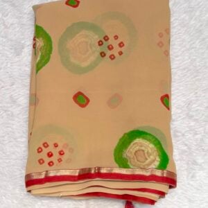 PRINTED SAREE DK56