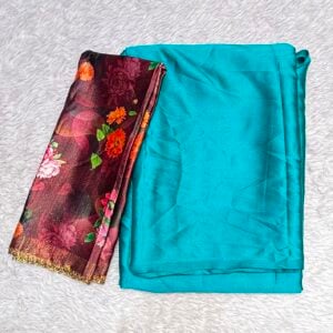 PLAIN SAREE QT12