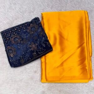 PLAIN SAREE HB22