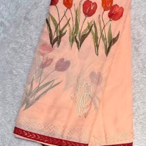 SYNTHETIC SAREE LR45