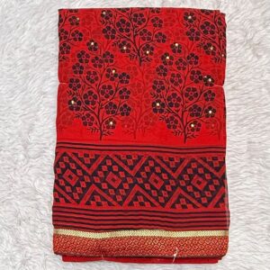 SYNTHETIC SAREE HG25