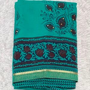 SYNTHETIC SAREE TS45