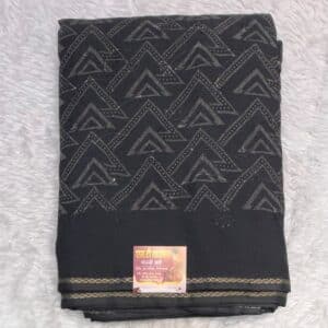BLACK SAREE V588