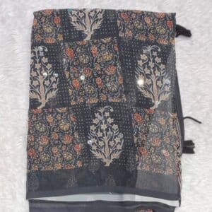 PINTED SAREE KT569