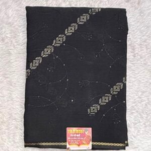 BLACK SAREE V588