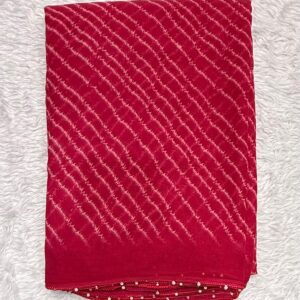 PRINTED LEHERIYA SAREE LN947