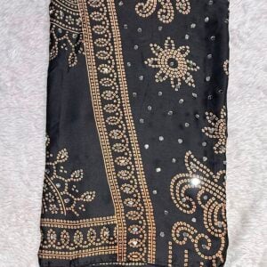 MIRROR BANDHEJ SAREE  JK747