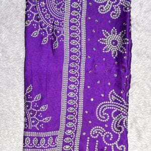 MIRROR BANDHEJ SAREE JK747