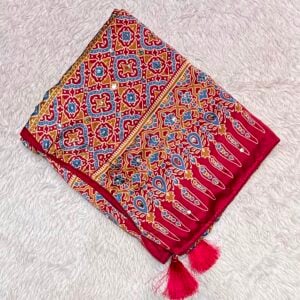 PRINTED SAREE DM626