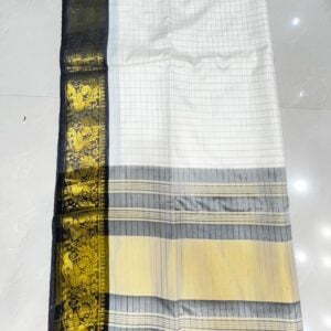 Alternative view of CHEKS OFFICIAL SAREE JH441