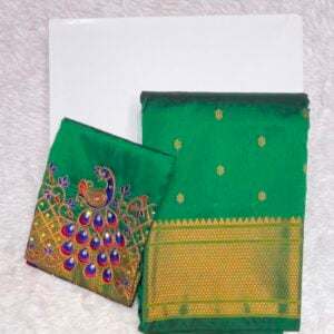 AARI WORK KALAJALI PAITHANI AR87