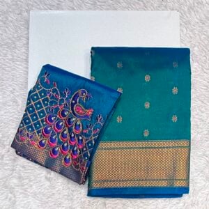 AARI WORK KALAJALI PAITHANI AR87