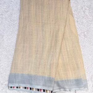 LINEN SAREE T582