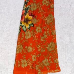 SYNTHETIC SAREE K832