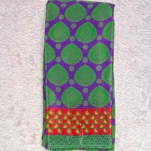 SYNTHETIC SAREE B325