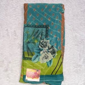 SYNTHETIC SAREE B325
