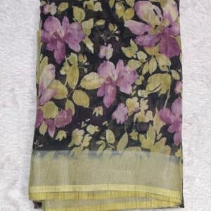 LINNEN COTTON SAREE LK890