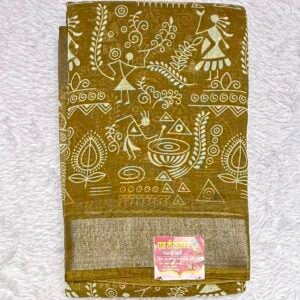 LINNEN COTTON SAREE LK890